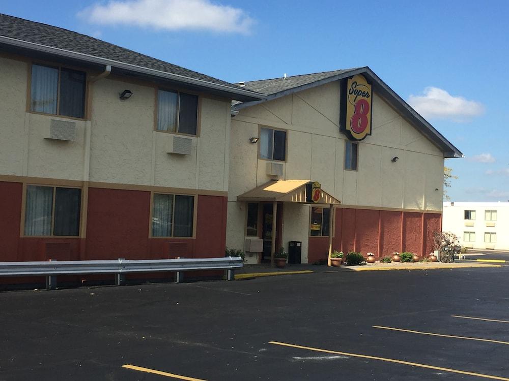 美林维尔-加里地区温德姆速8酒店 梅里尔维尔 外观 照片